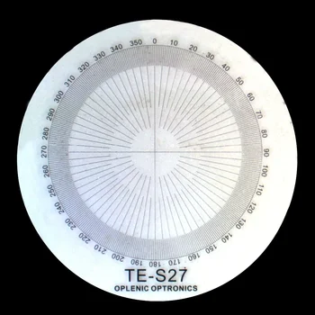 TE-S27 D=20 |967 360 градусов диаграф микроскоп окуляр микрометър калибриране слайд за етап микрометър